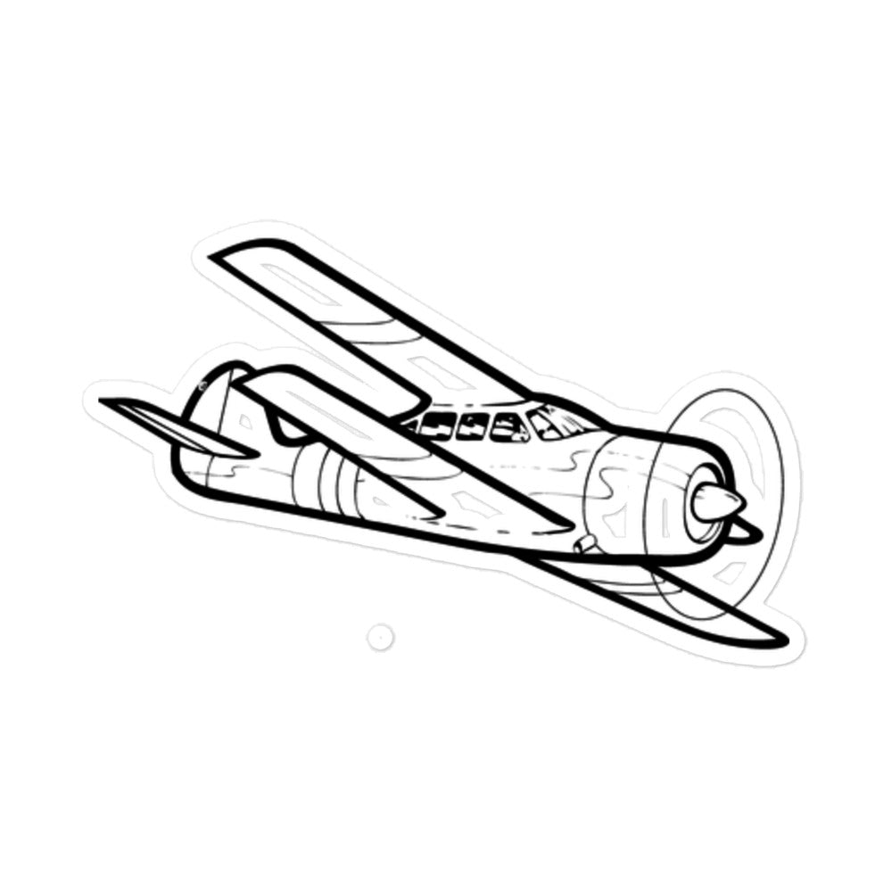 Rutan Lionheart Retro Innovator Stickers