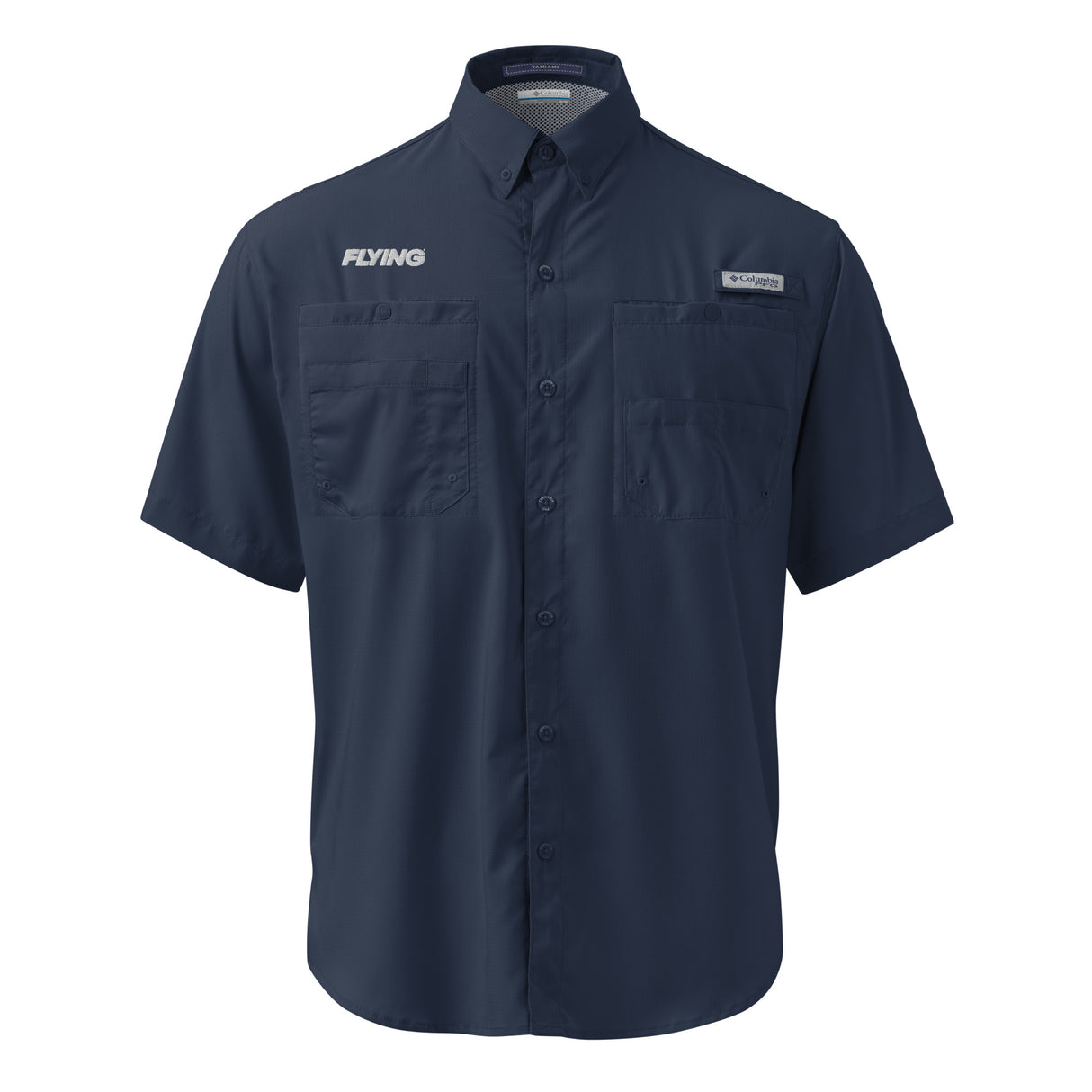 FLYING Men’s Columbia Short Sleeve Button Shirt