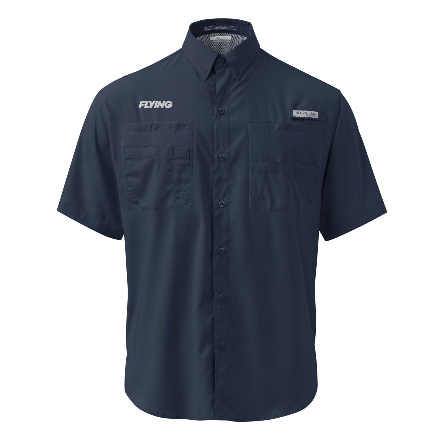 FLYING Men’s Columbia Short Sleeve Button Shirt