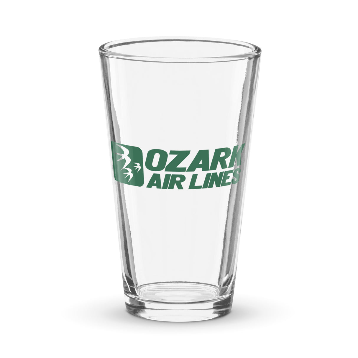Ozark Airlines Pint Glass