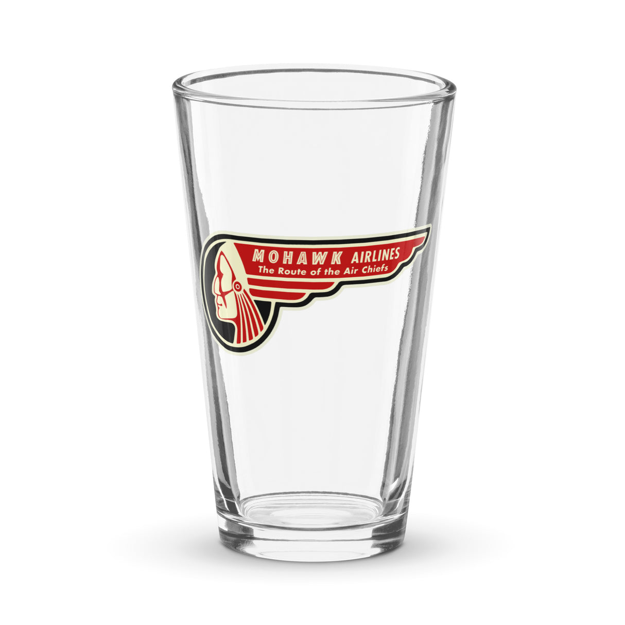 Mohawk Airlines Pint Glass