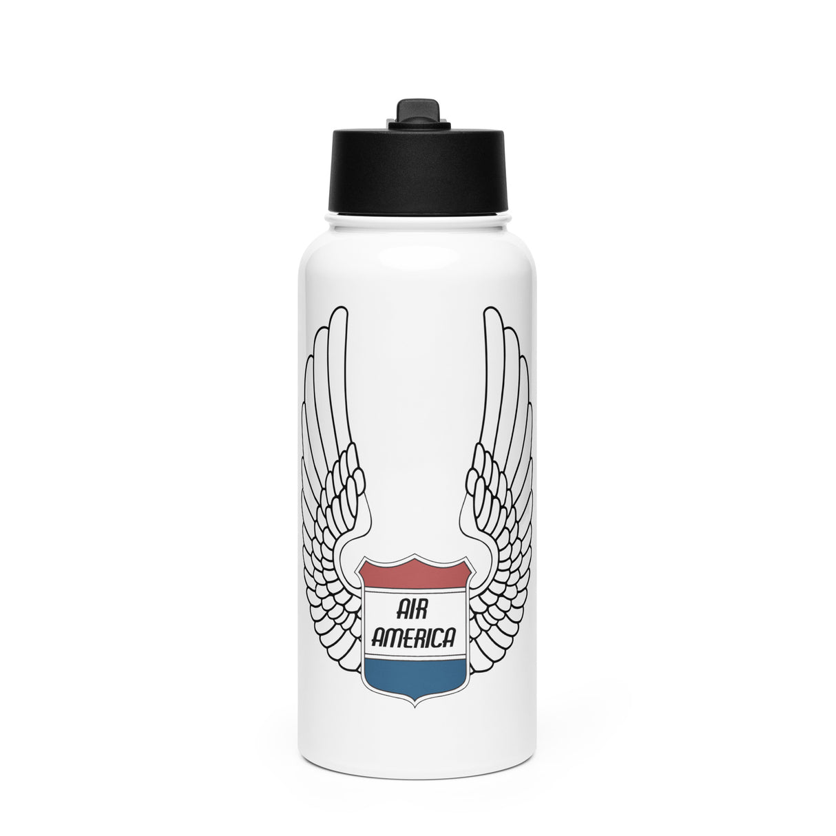 Air America Stainless Steel Water Bottle