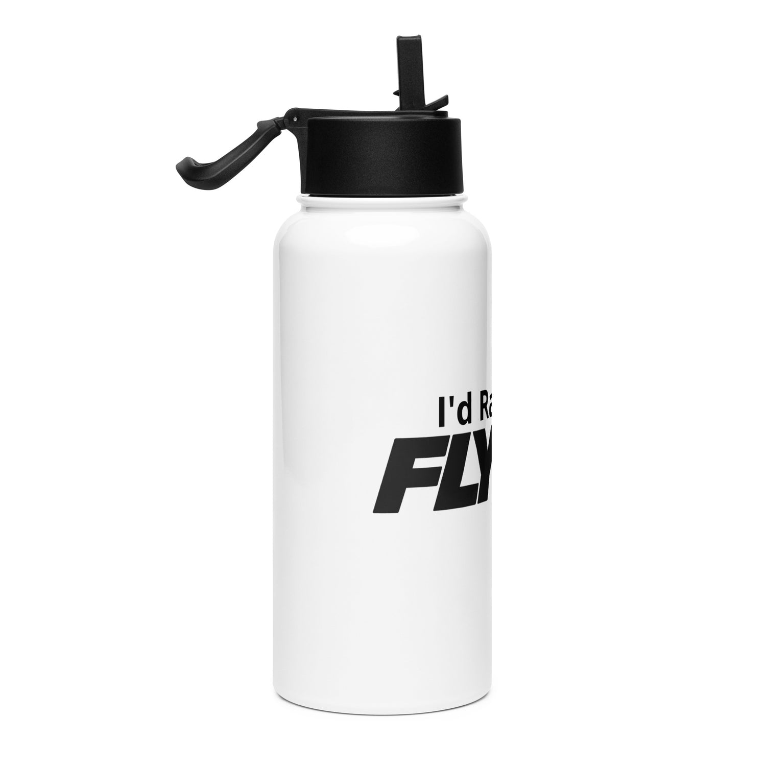 I'd Rather Be FLYING Stainless Steel Water Bottle