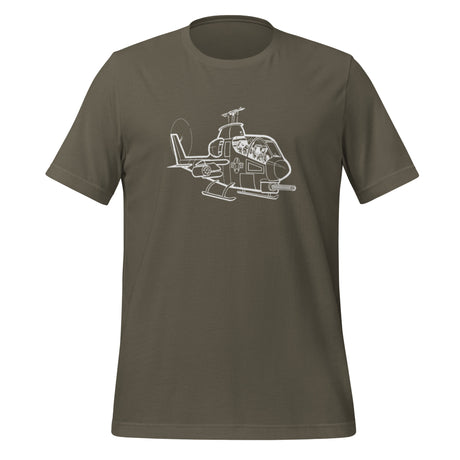 Bell AH-1 Cobra Attack Helicopter 3 Tee