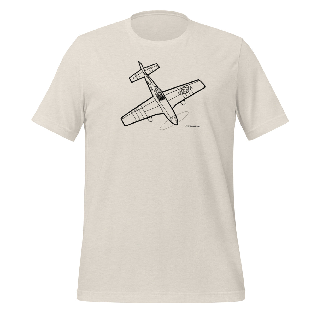 North American P-51D Mustang 4 Tee