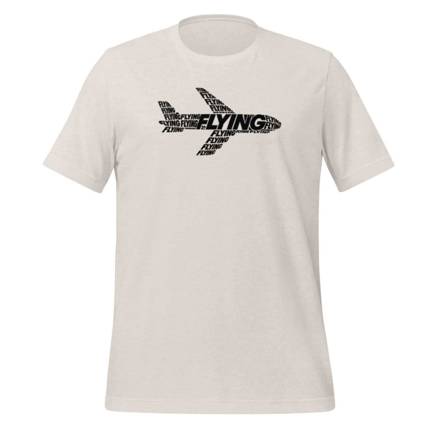 FLYING Word Art Plane Tee