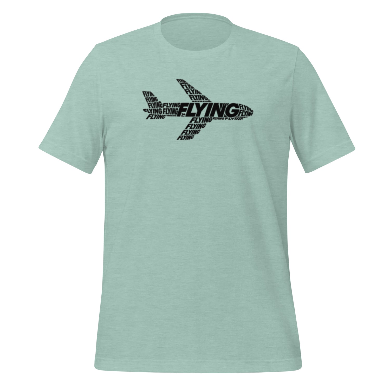 FLYING Word Art Plane Tee