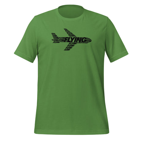 FLYING Word Art Plane Tee