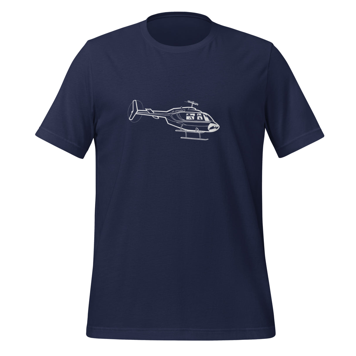 Bell 206 Helicopter Icon Tee