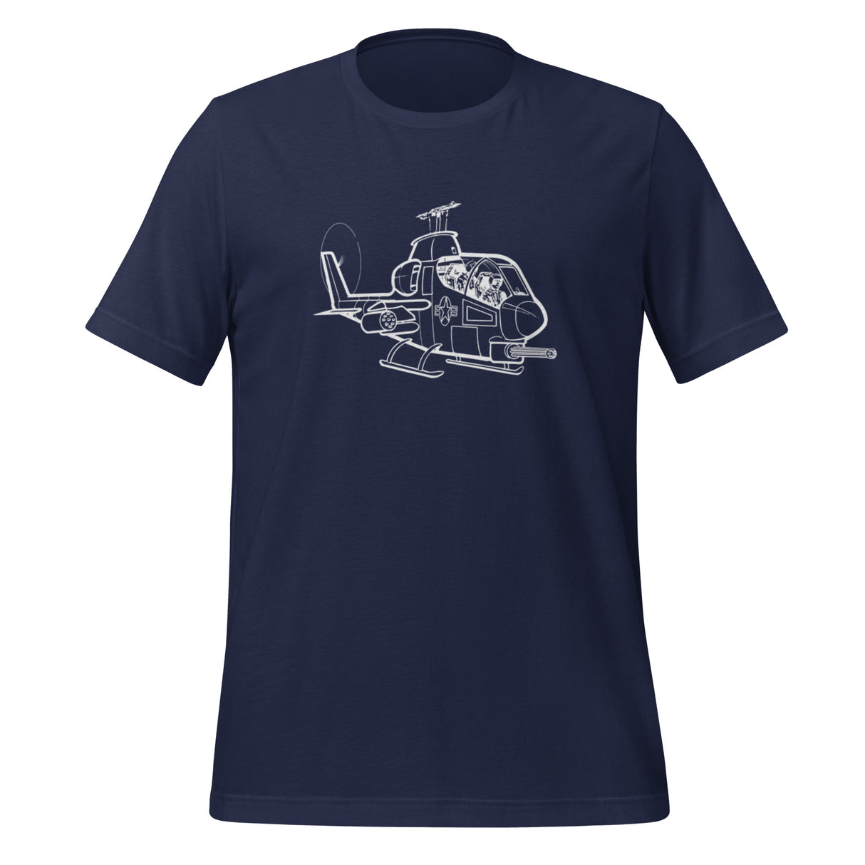 Bell AH-1 Cobra Attack Helicopter 3 Tee