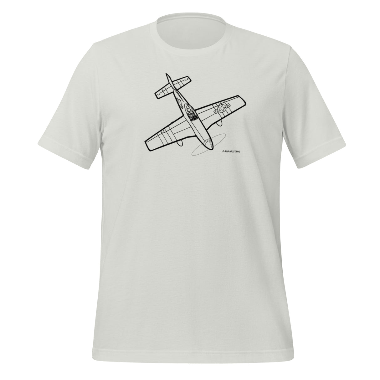 North American P-51D Mustang 4 Tee