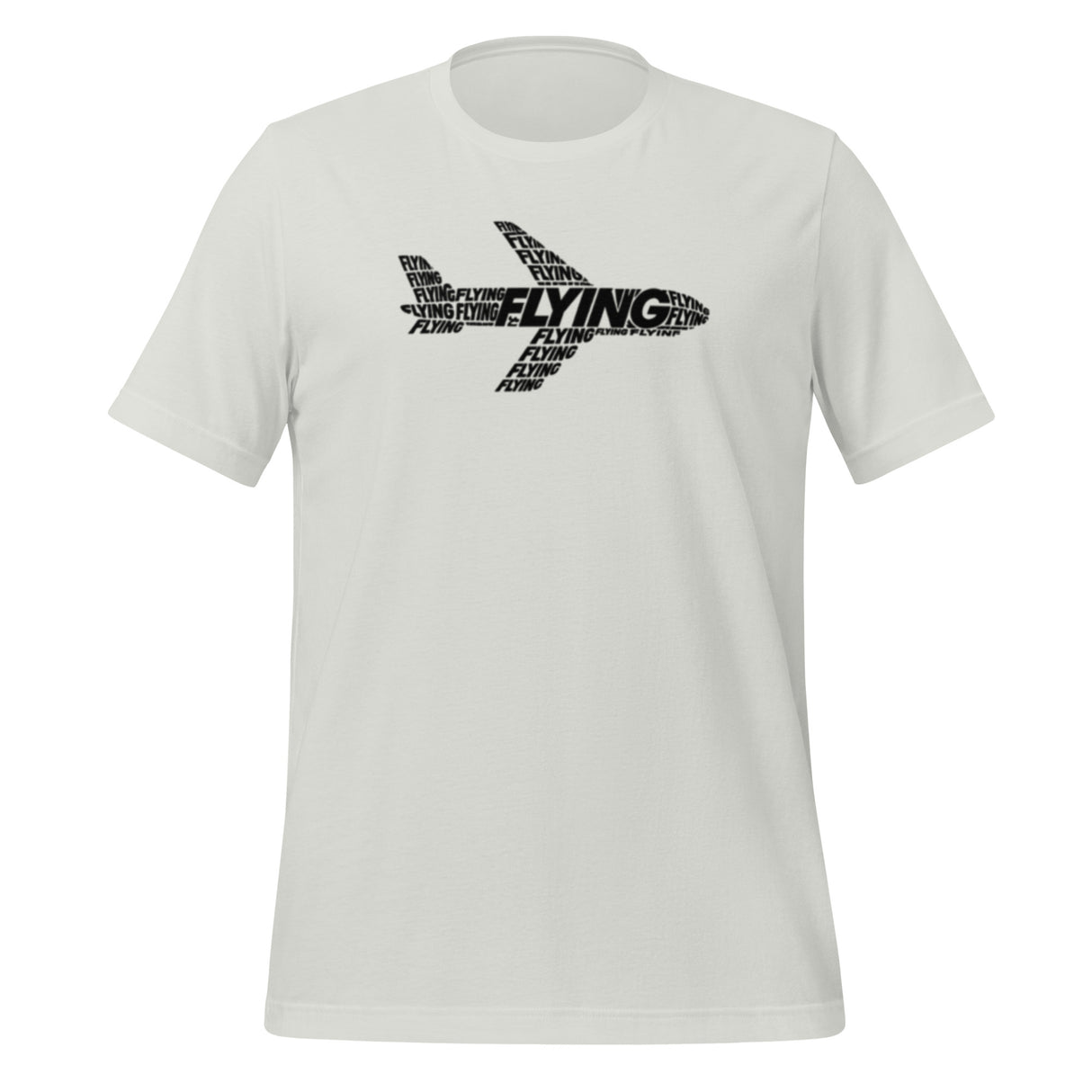 FLYING Word Art Plane Tee