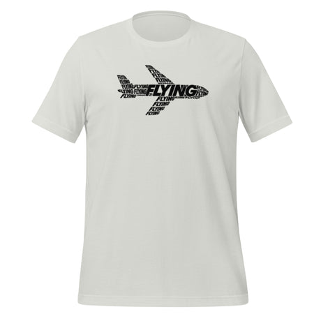 FLYING Word Art Plane Tee