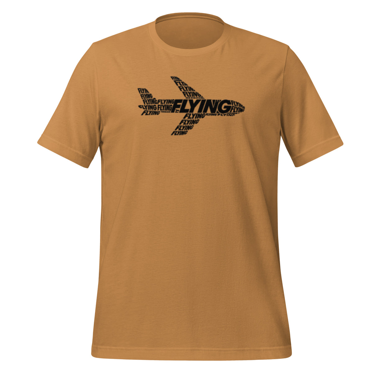 FLYING Word Art Plane Tee
