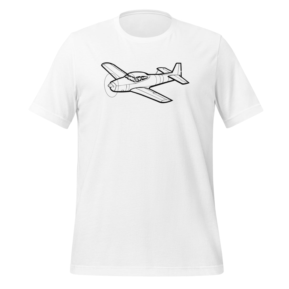 Classic Navion Light Aircraft Tee