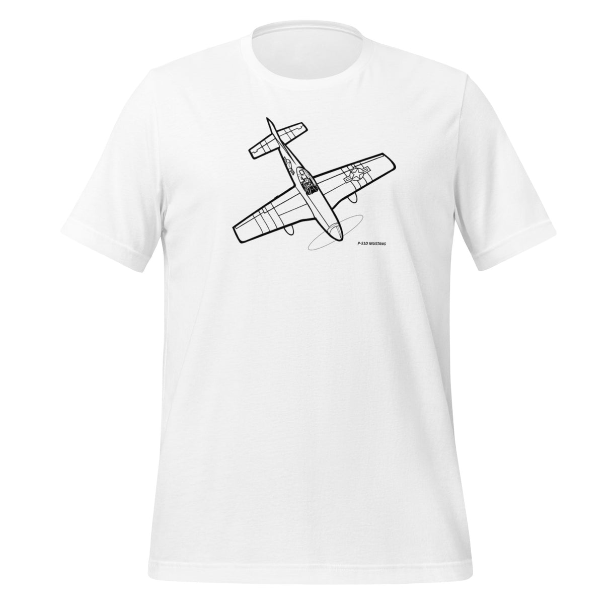 North American P-51D Mustang 4 Tee
