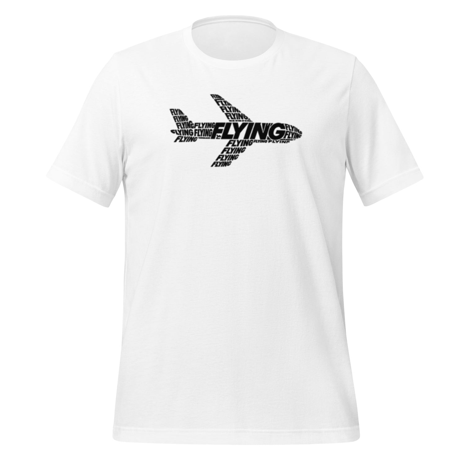 FLYING Word Art Plane Tee