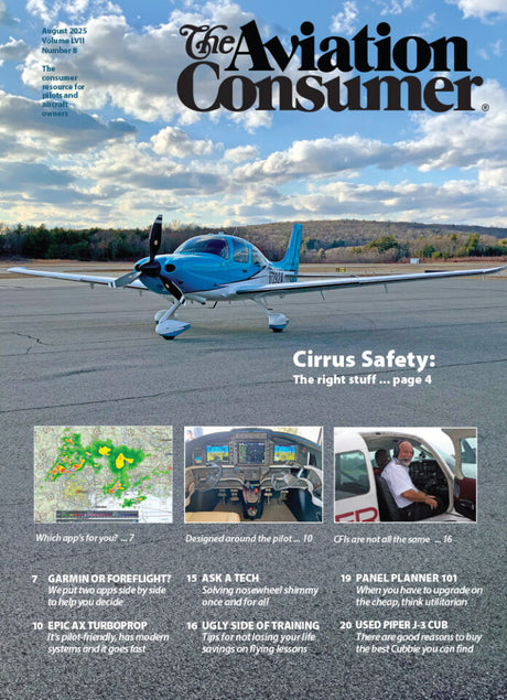 The Aviation Consumer August 2025 cover