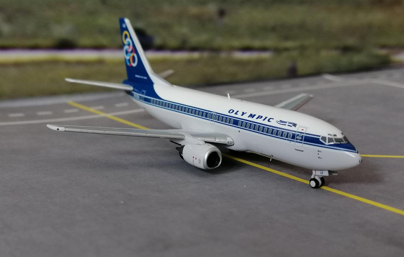 *1/400 Olympic Airlines B 737-300 Miniature Models M4OA733A