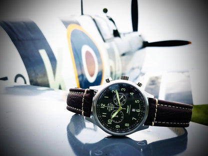 Spitfire R6753 Tribute Watch - Black Dial
