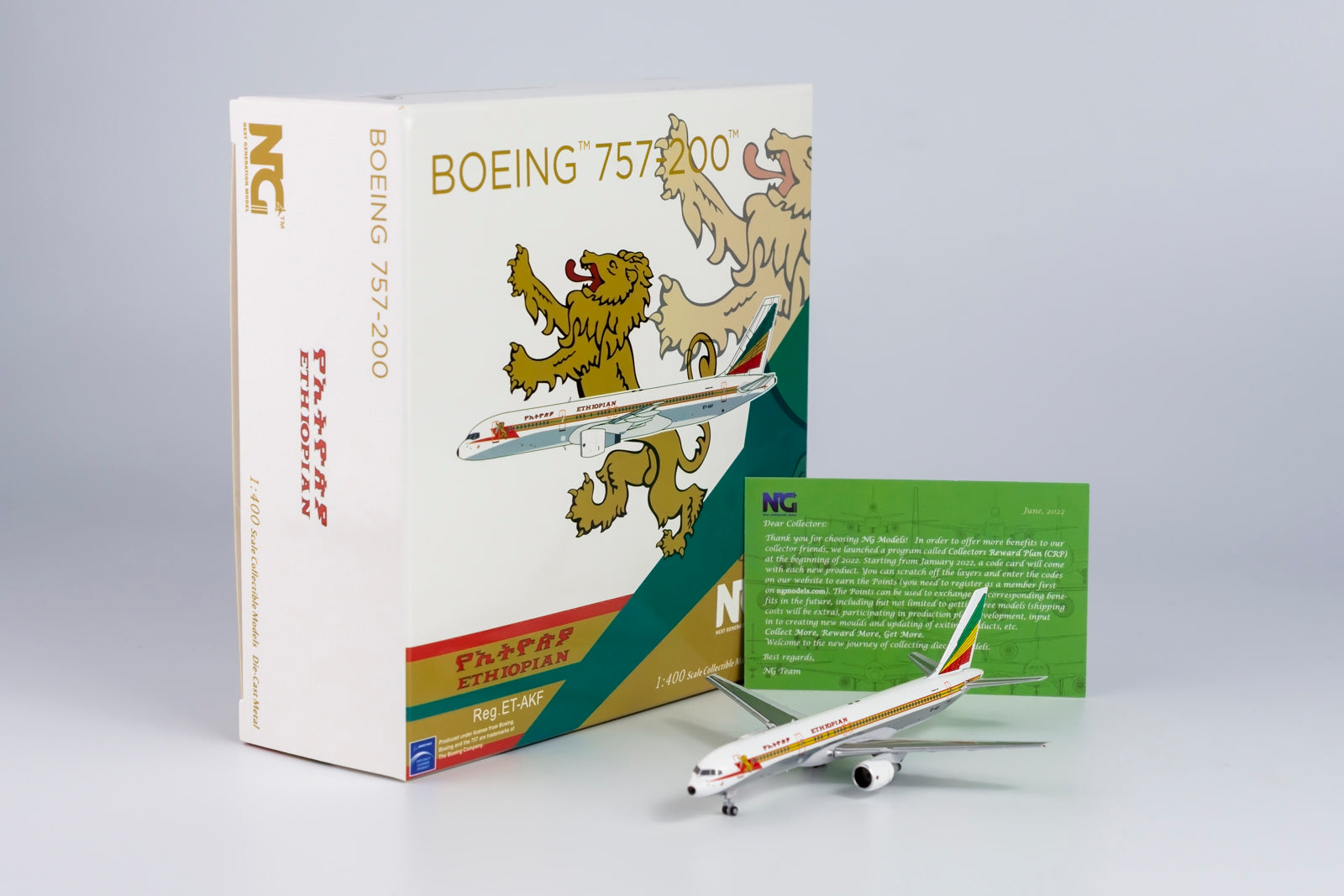 1/400 Ethiopian Airlines B 757-200 NG Models 53192 – The Flying Shop