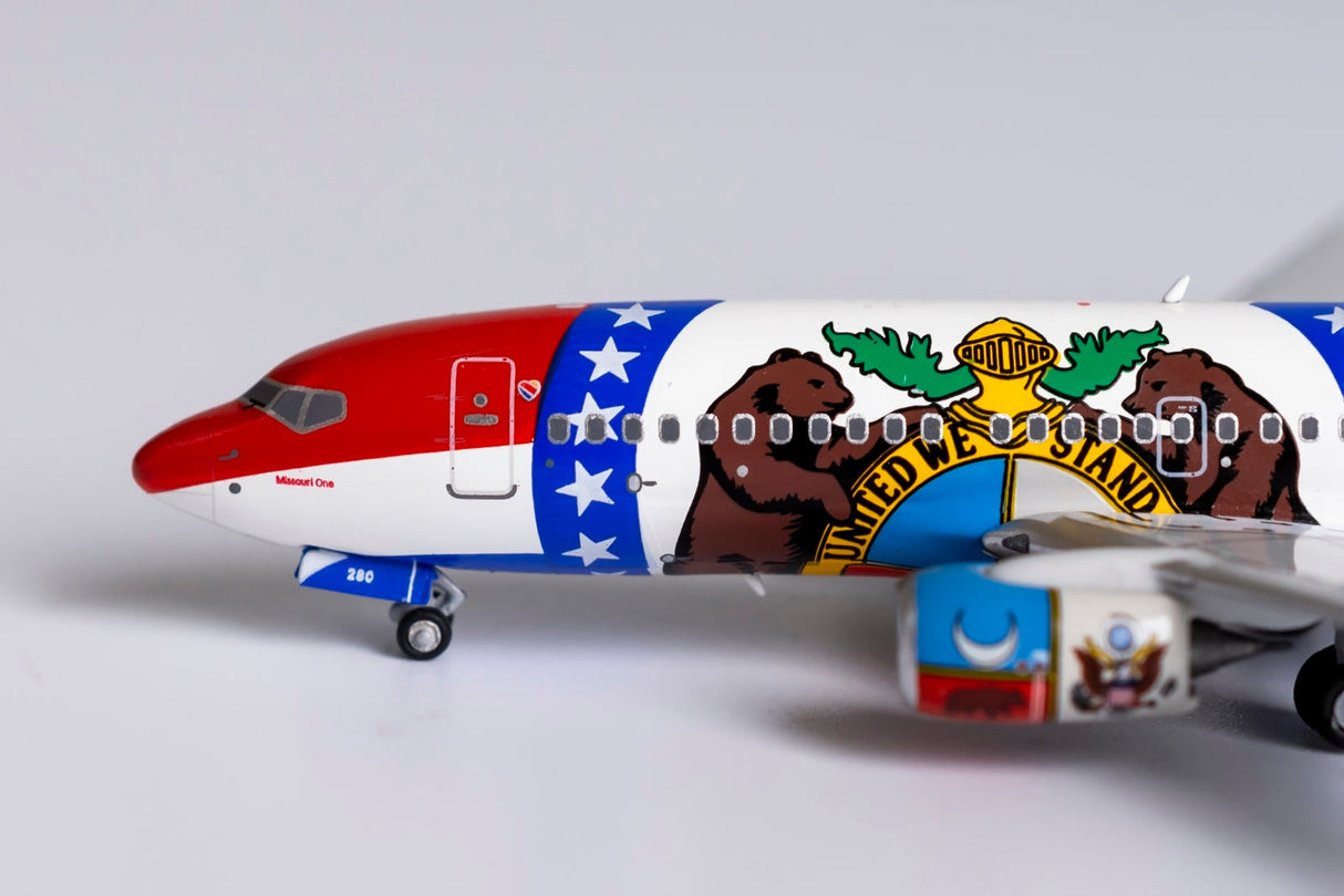 *1/400 Southwest Airlines B 737-700/w "Missouri One" NG Models 77016