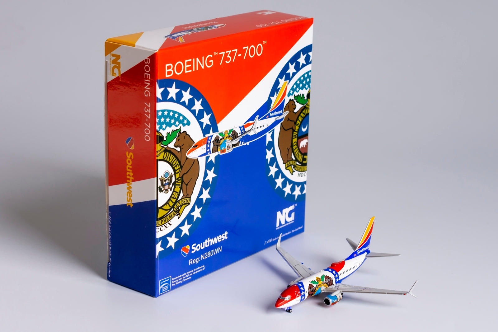 1/400 Southwest Airlines B 737-700/w 