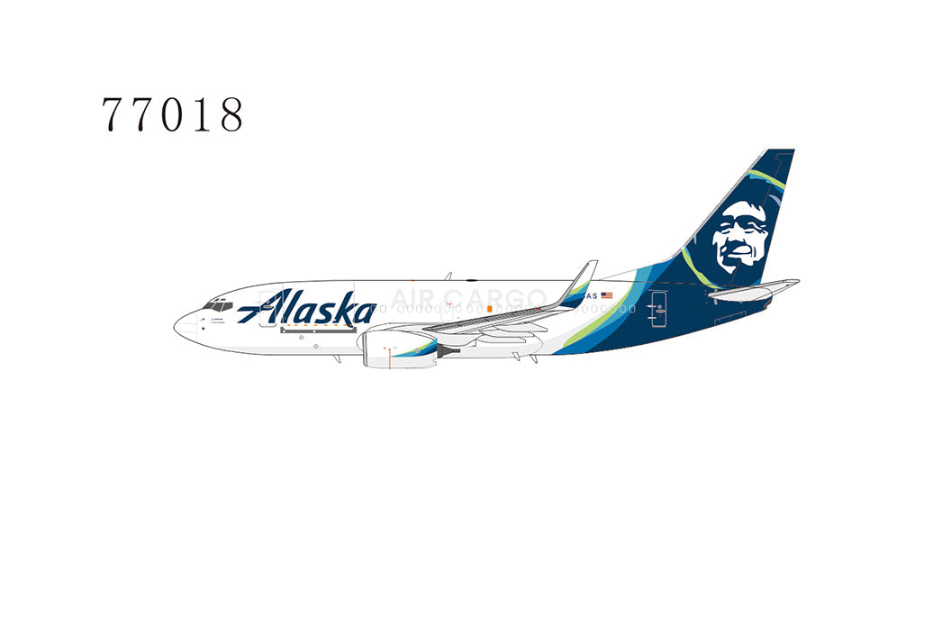 1/400 Alaska Air Cargo B 737-700/w NG Models 77018 – The