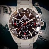 Space Shuttle Atlantis Tribute - Stainless Steel, Black Dial