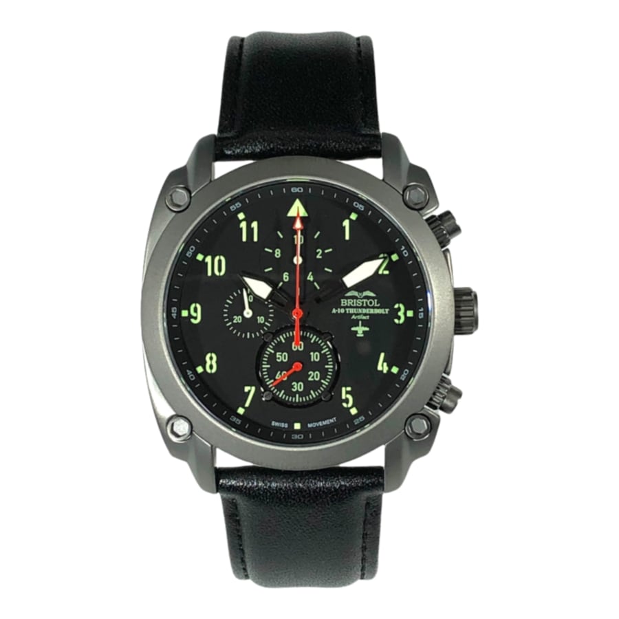 A-10 Thunderbolt Tribute Watch - Black Dial