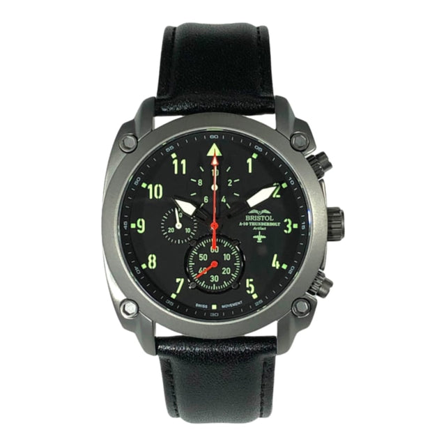 A-10 Thunderbolt Tribute Watch - Black Dial