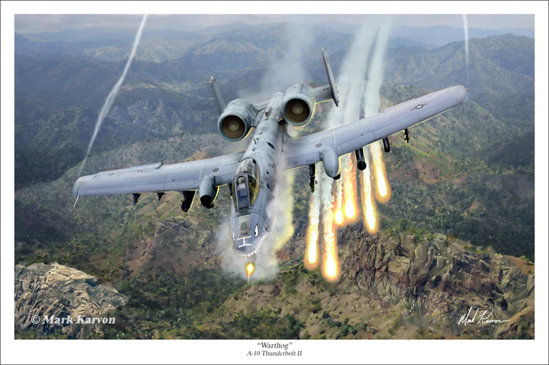 A-10 Thunderbolt II - "Warthog" Print