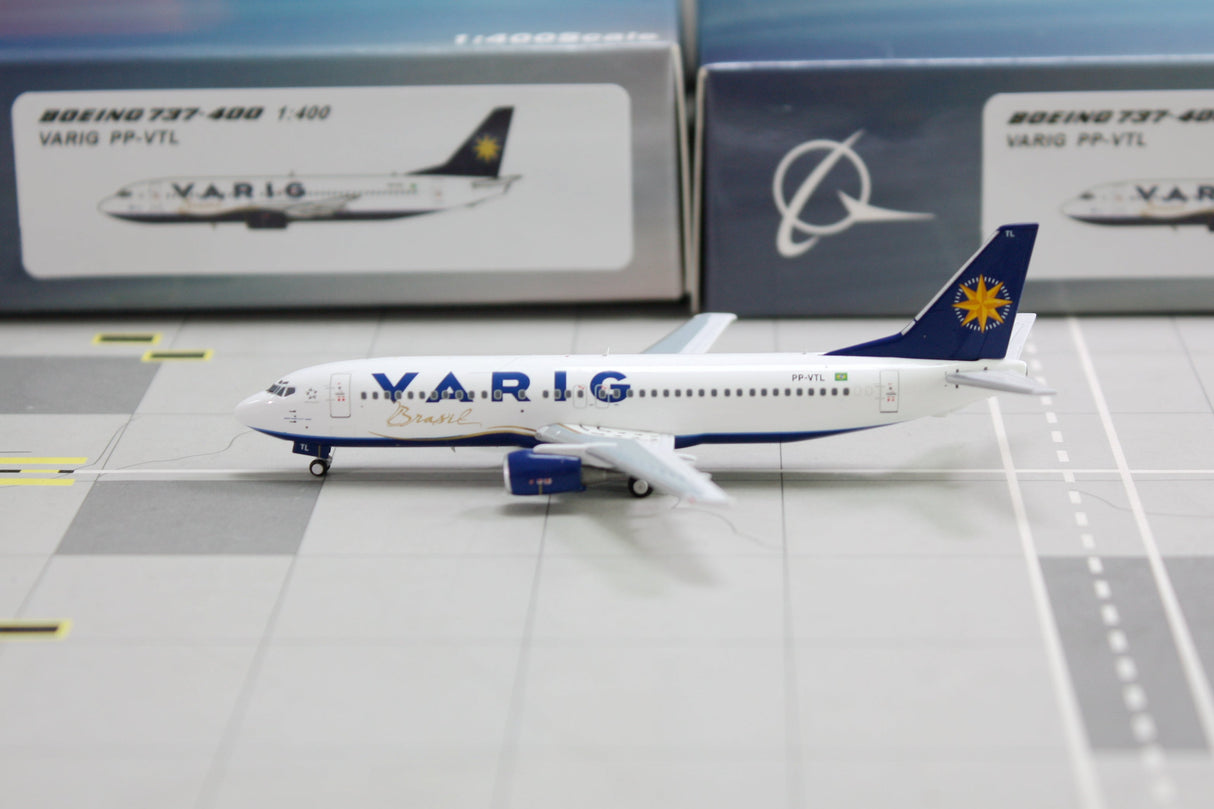 *1/400 VARIG B 737-400 "Billboard Titles" Panda Models PMPPVTL