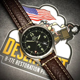 B-17 Tribute Watch - Black Dial