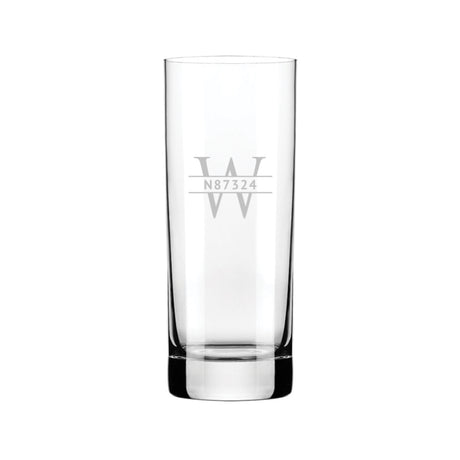 Engraved Drinking Glass