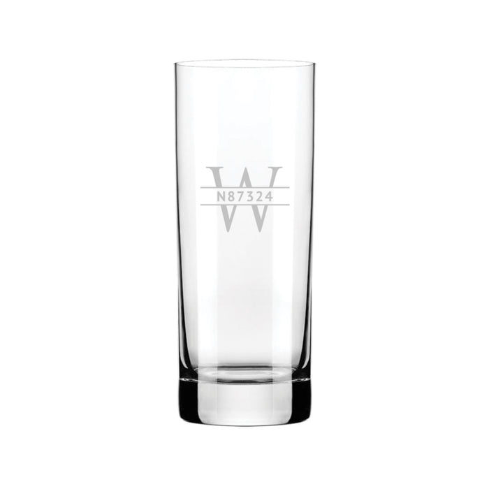 Engraved Drinking Glass