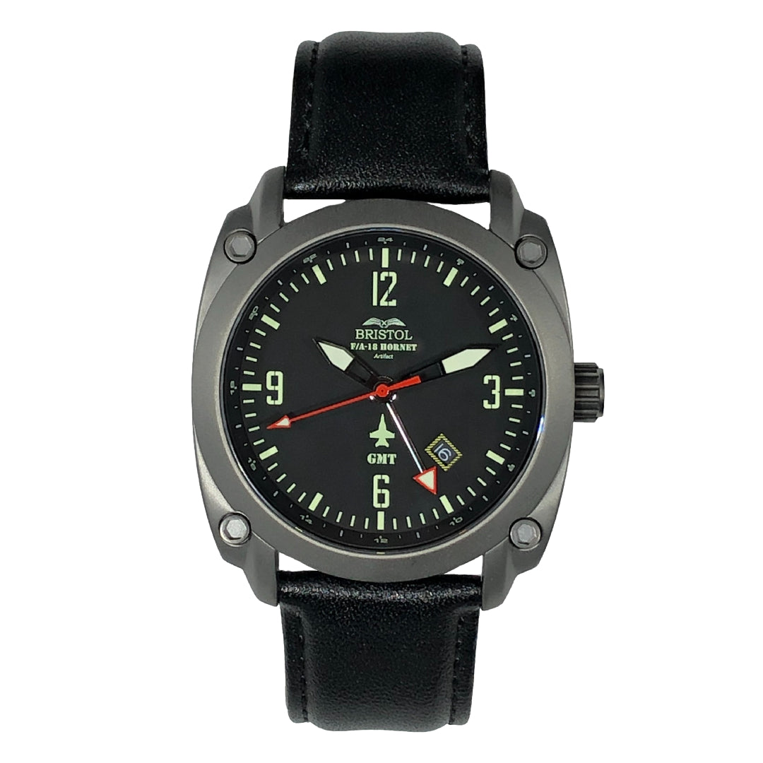 F-18 Hornet Tribute Watch - Black Dial