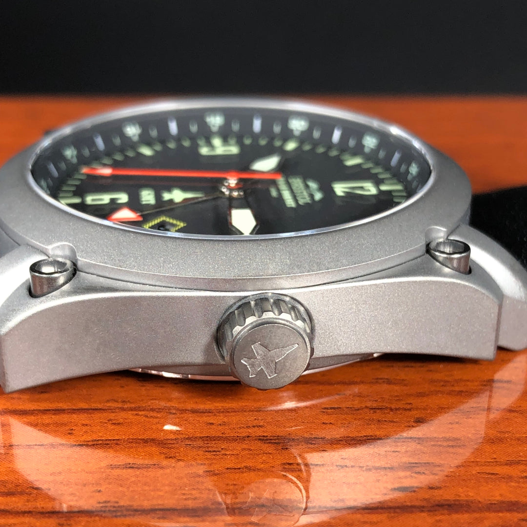 F-18 Hornet Tribute Watch - Black Dial