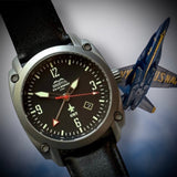 F-18 Hornet Tribute Watch - Black Dial