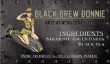 Black Brew Bonnie - Argentinean Black Tea by the Pouch