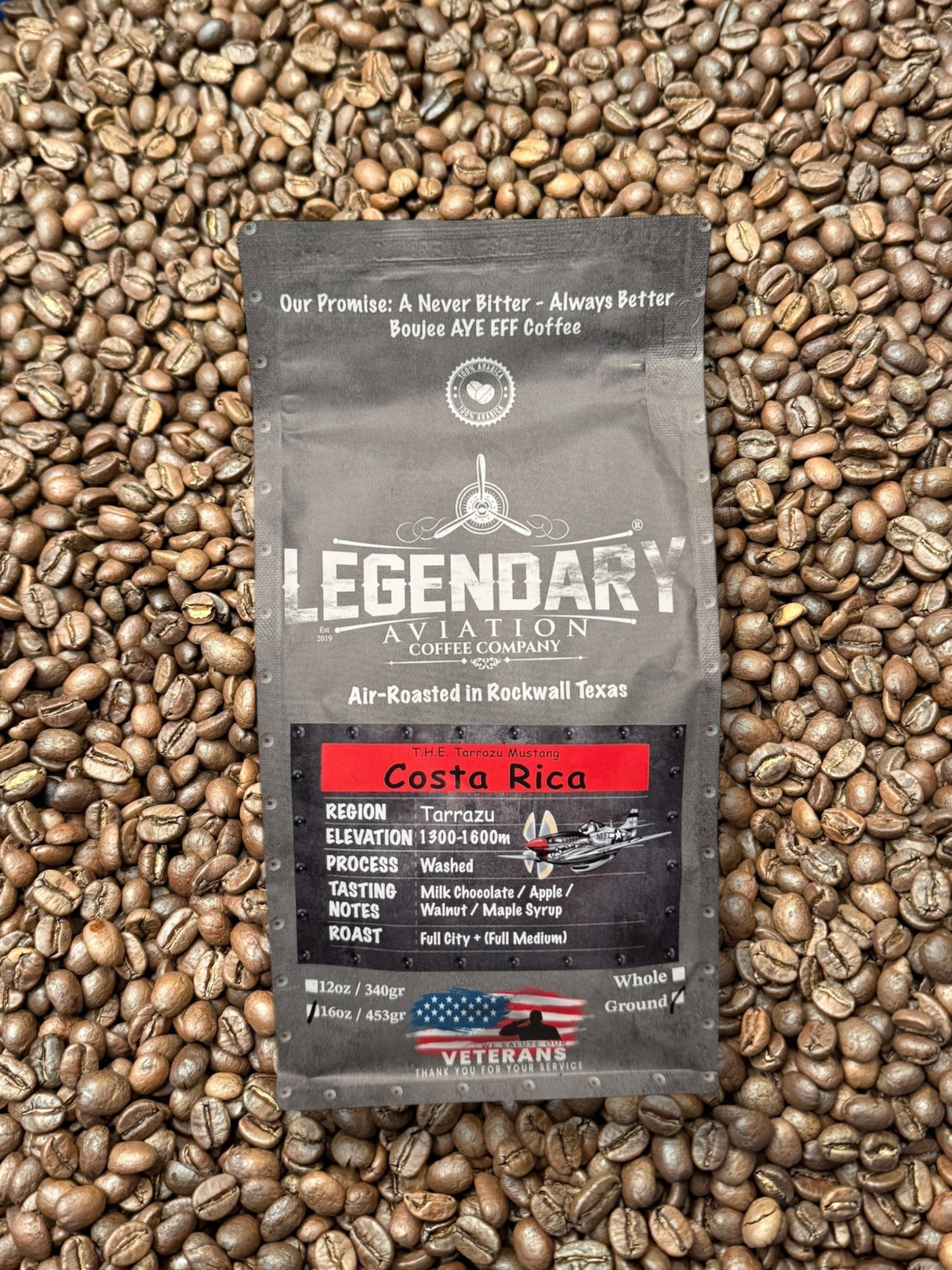 T.H.E. Tarrazu Mustang Costa Rican Coffee