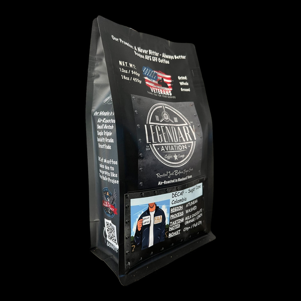FAA Agent DECAF Colombian Coffee