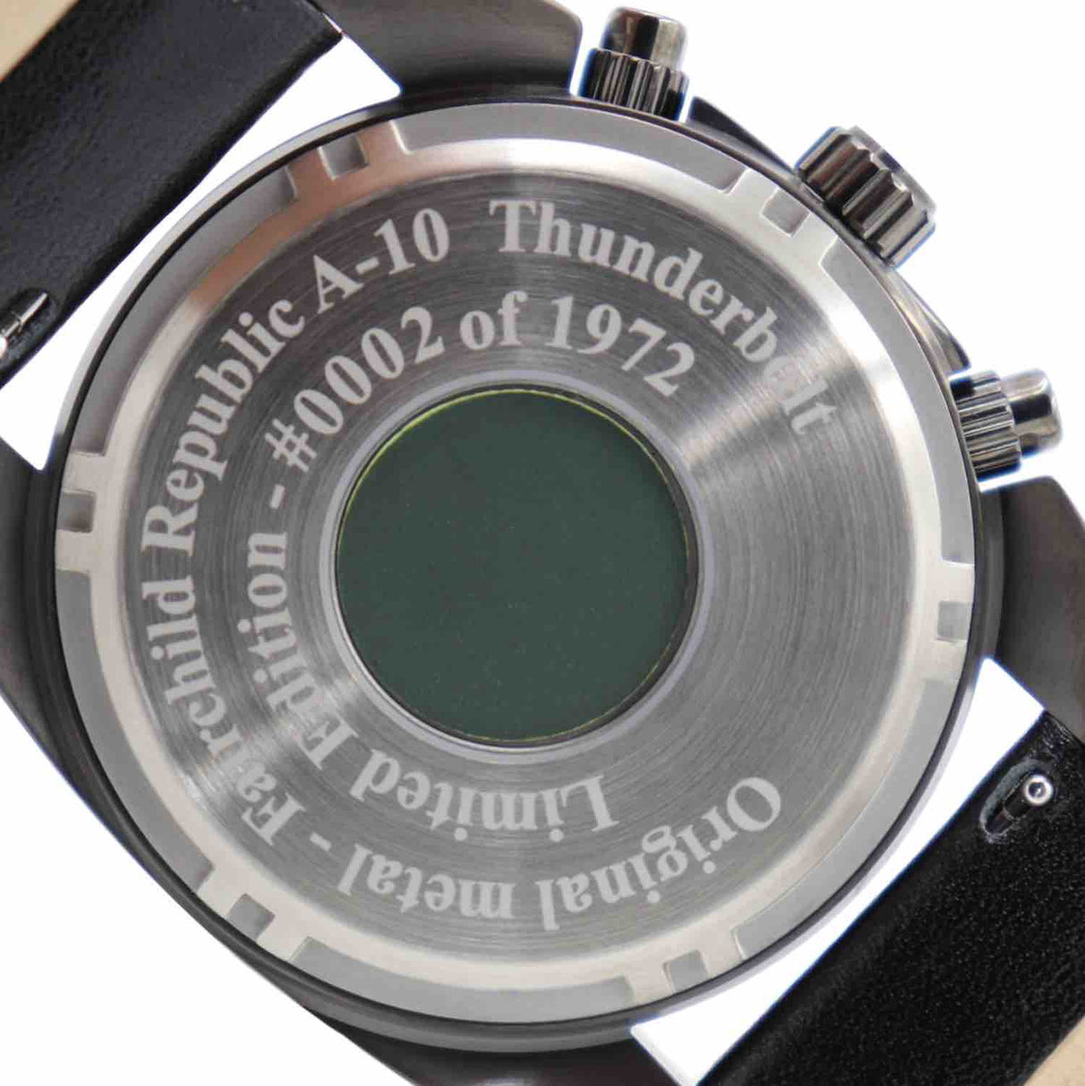 A-10 Thunderbolt Tribute Watch - Black Dial