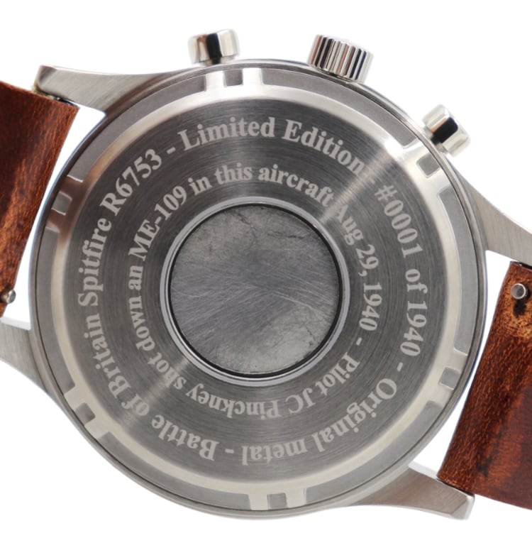 Spitfire R6753 Tribute Watch - Black Dial