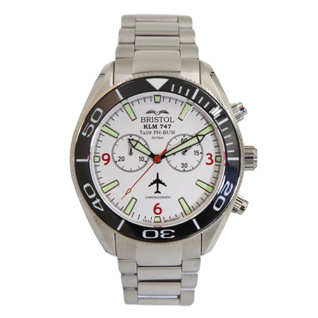 747 Tribute Watch - White Dial