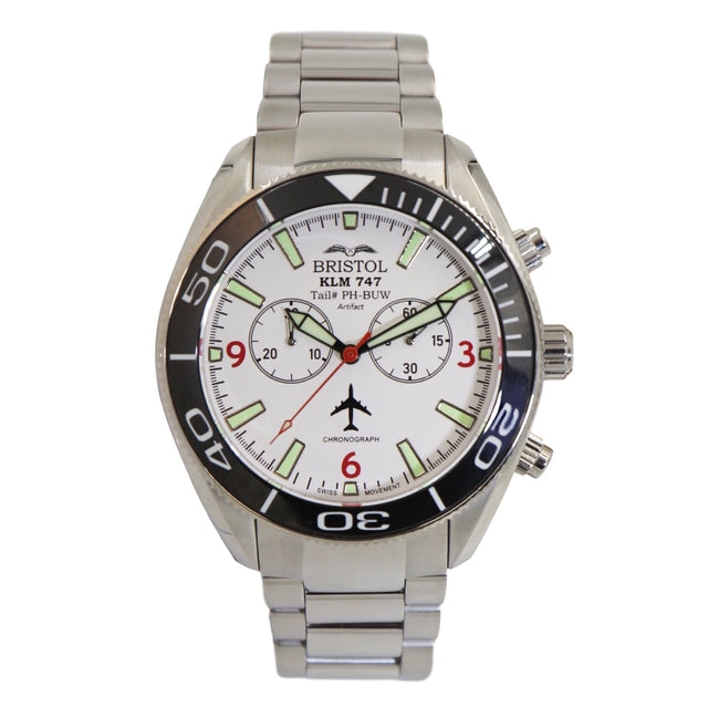 747 Tribute Watch - White Dial