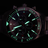 Space Shuttle Atlantis Tribute - Stainless Steel, Black Dial