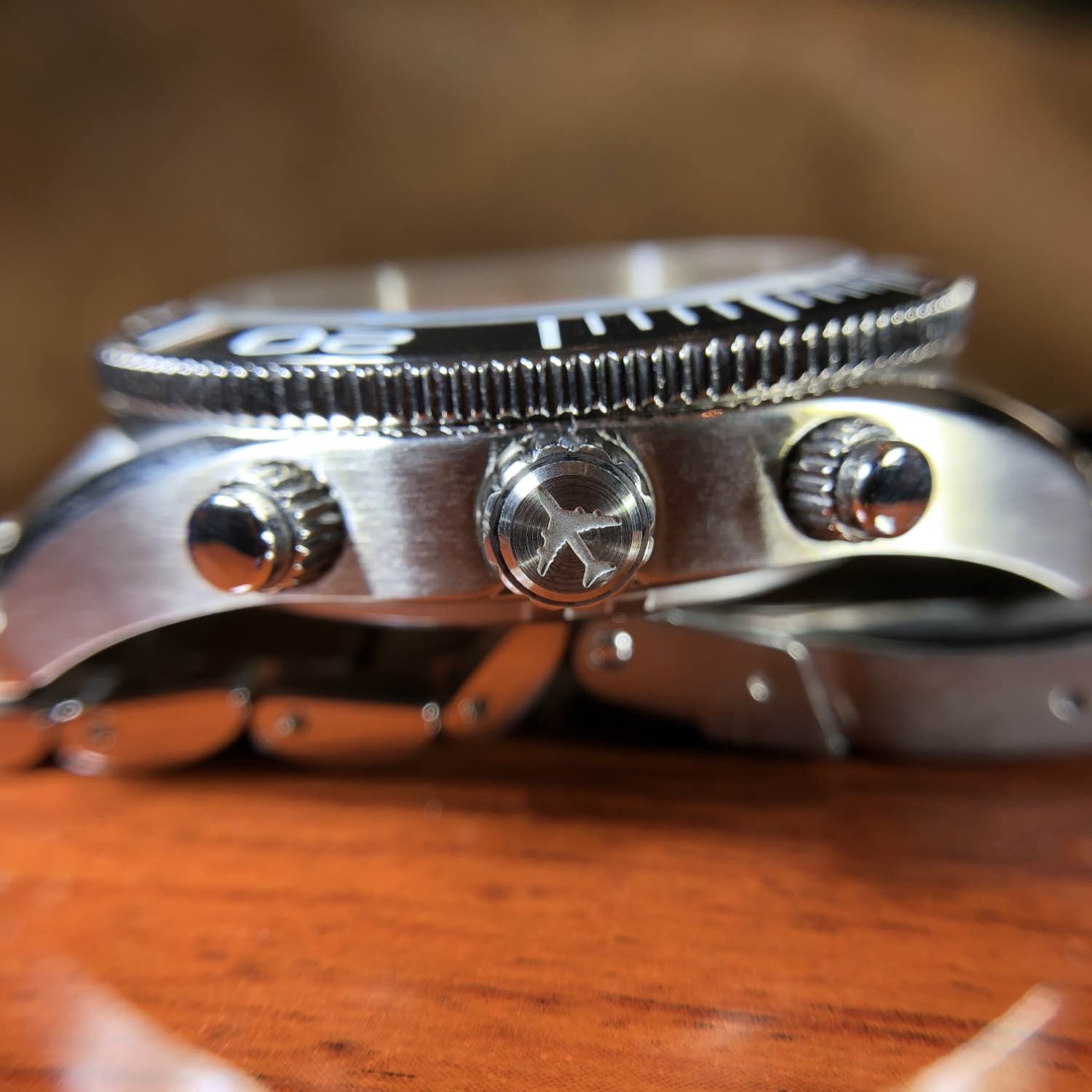 747 Tribute Watch - Black Dial