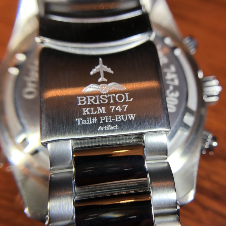 747 Tribute Watch - White Dial