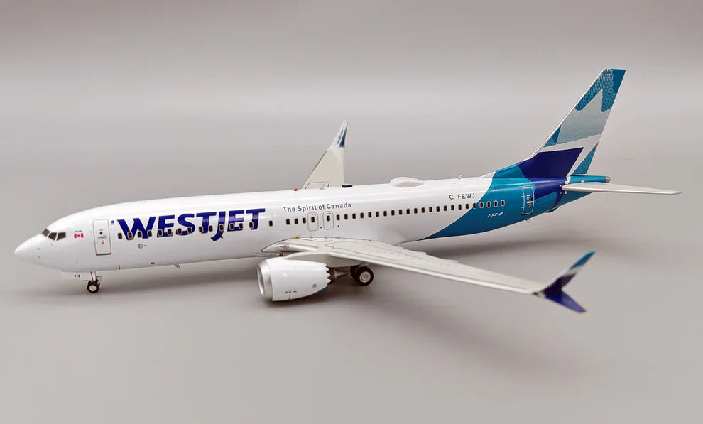 1:200 InFlight200 IF738MWS1124 WestJet Boeing 737-8 MAX C-FEWJ